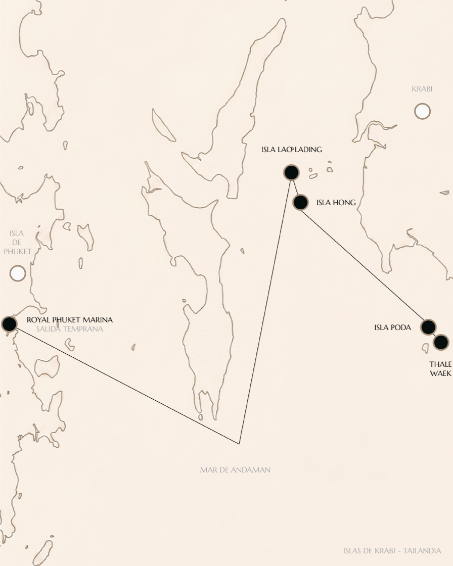 Las secretas islas de Krabi
