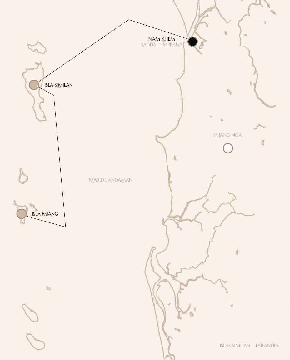Los mejores lugares de visita en la Bahía de Phang Nga